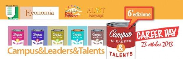 Campus&Leaders&Talents, la sesta edizione il 23 ottobre 2013