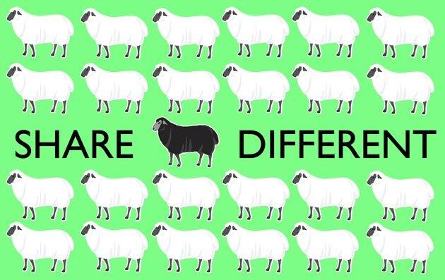 Share Different