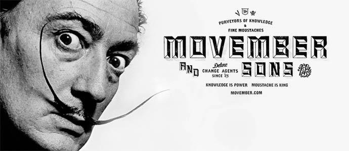 Movember, la lotta contro il cancro a colpi di baffi