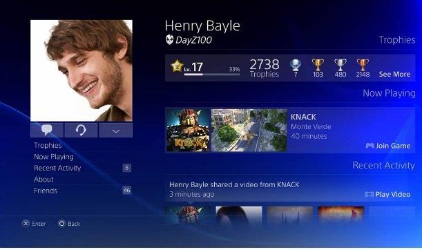 playstation 4 resta in contatto con gli amici