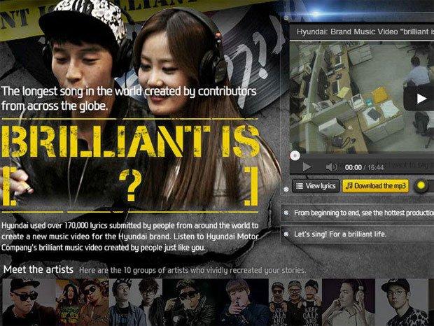 Hyundai crea l’inno istituzionale assieme a 170mila fans Hyundai crea l’inno istituzionale assieme a 170mila fans