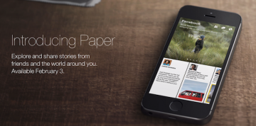 Arriva Paper! Facebook mira al mercato delle news via mobile  [BREAKING NEWS]