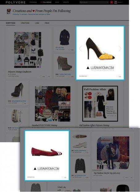 Promuovere il tuo fashion e-commerce con Polyvore