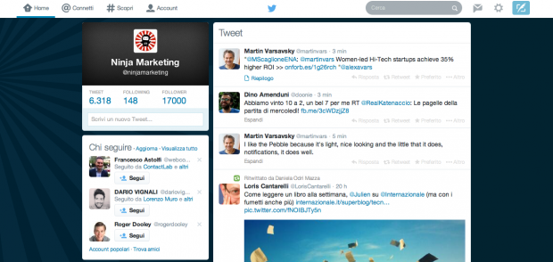 Twitter: come applicare il design dell'App