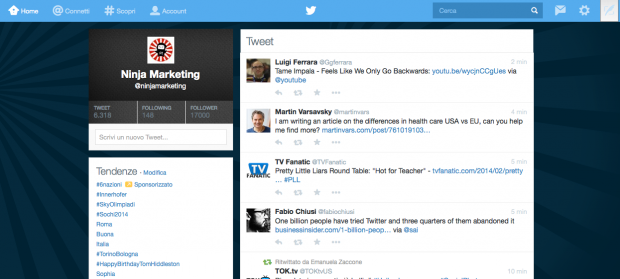 Twitter: come applicare il design dell'App