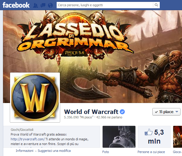 Tutti i numeri di World of Warcraft