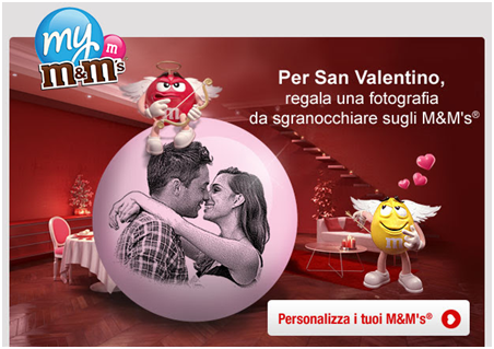 Dalle caramelle fotografiche allo skywriting, i regali di San Valentino dei brand