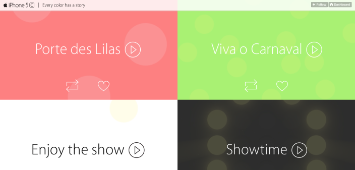 Apple iPhone 5c su Tumblr