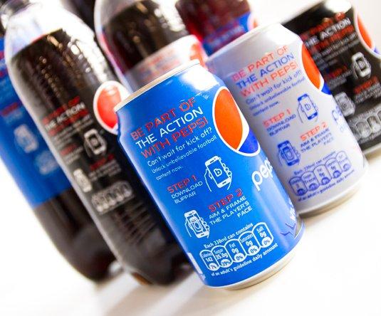 Pepsi e il packaging in realtà aumentata per FIFA World Cup