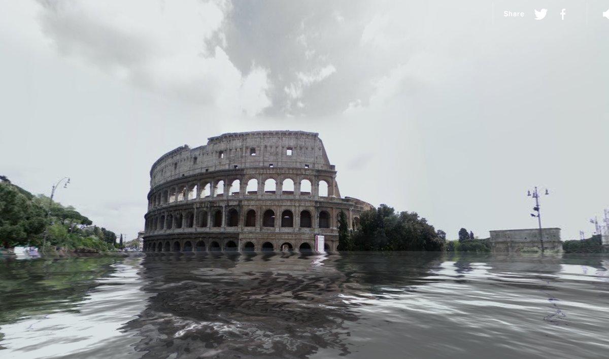 “World Under Water”, con Google Street View vedi gli effetti dei cambiamenti climatici