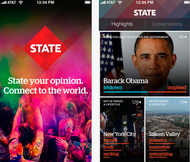 social network state app