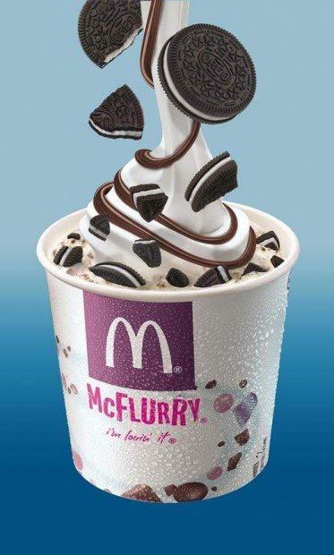 mc flurry con oreo