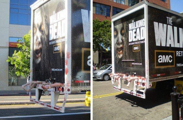 The Walking Dead Guerrilla Marketing