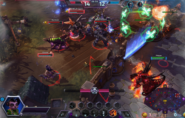 Impressioni e giudizi sull'Alfa del videogioco "HEROES OF THE STORM", testata ufficialmente per Nvidia