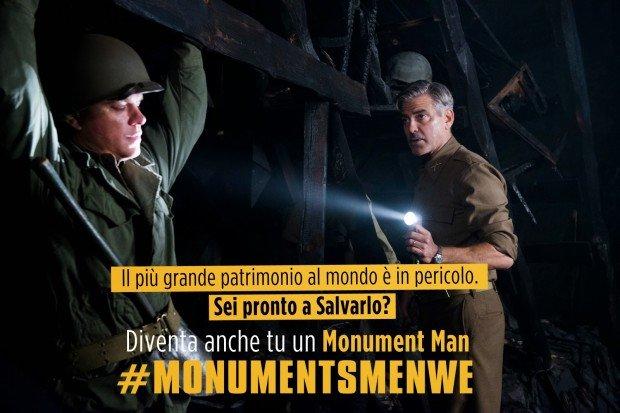 Monuments Men Weekend: cinema e social insieme per la promozione del patrimonio artistico italiano