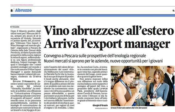 wine export management