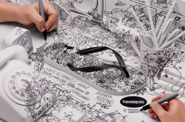 La street art in movimento: succede con Havaianas
