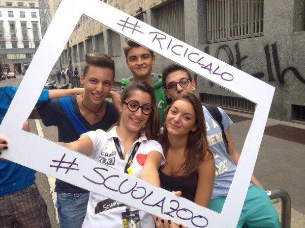 ScuolaZoo e la campagna di guerrilla marketing del tour Riciclalo