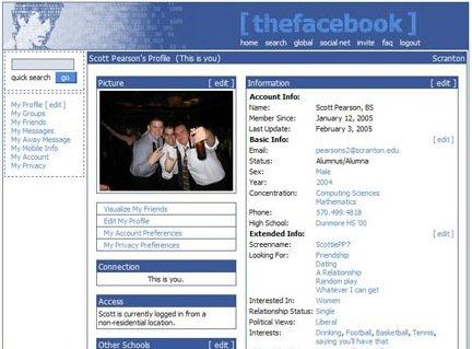 Facebook 2004