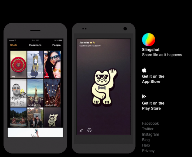 Slingshot: una nuova release per battere SnapChat