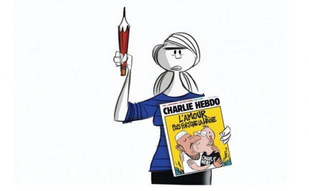 Charlie Hebdo vignetta di Ann Telnaes