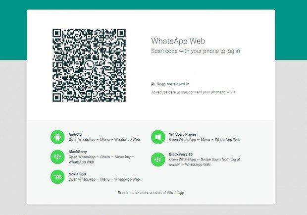 WhatsApp desktop PC 