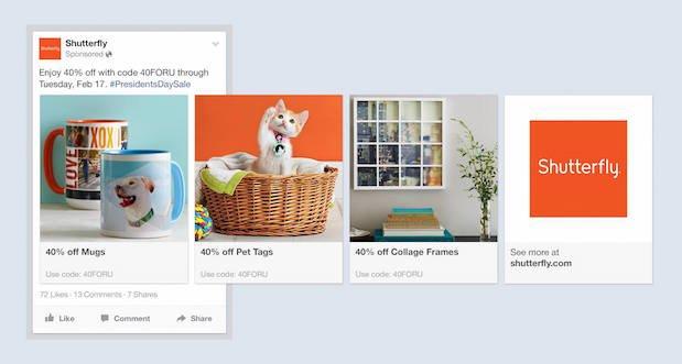 Facebook cambia con Product Ads