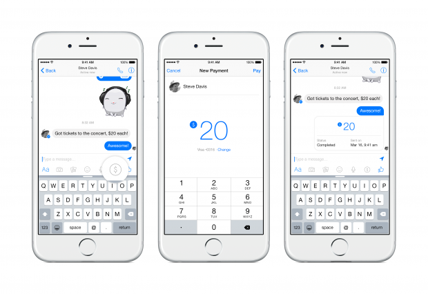 Pagamenti social: Facebook implementa il money transfer su Messenger