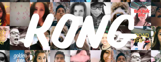 La selfie-mania diventa una GIF animata con l'app Kong