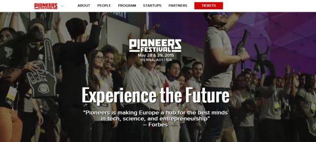 Vivi il futuro al Pioneers Festival 2015 [EVENTO]