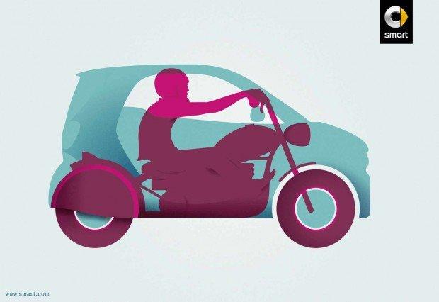 Moto, pagliacci e airbag: i migliori annunci stampa della settimana