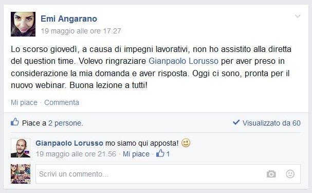 commenti facebook