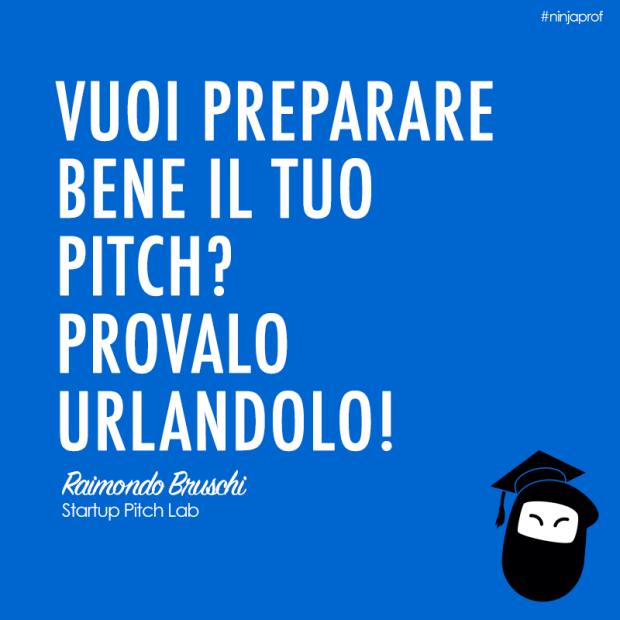 come preparare un pitch