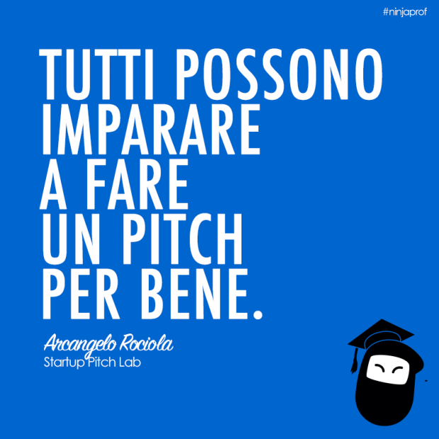 fare un pitch