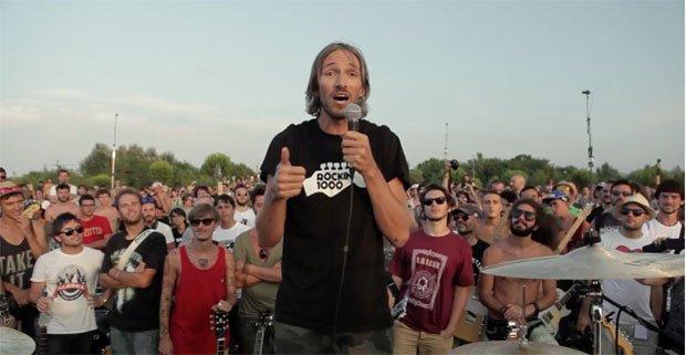 Rockin'1000: Cesena chiama, i Foo Fighters rispondono [VIDEO]