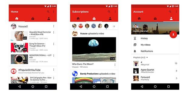 youtube app