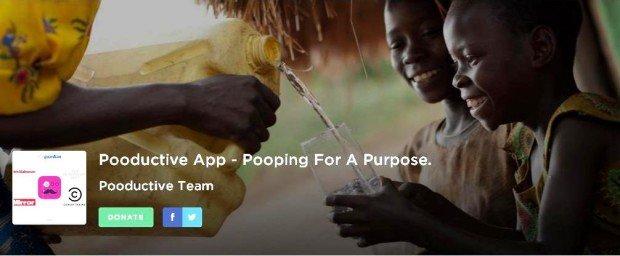 Pooductive l’app che ti fa compagnia al bagno