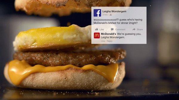 Da McDonald's i consumatori sono i veri creativi