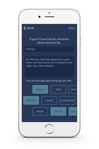 Se non sai esprimere il tuo stato d’animo, l’app Cove ti aiuta a farlo