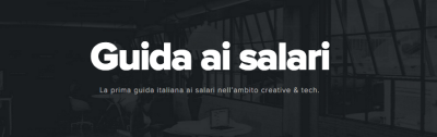 La prima guida italiana ai salari creative e tech