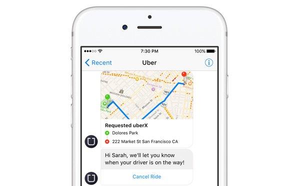 Facebook-Messenger-Uber