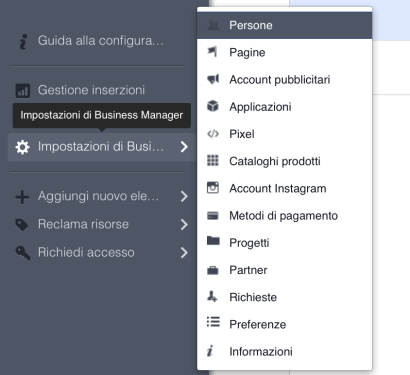 Guida Facebook Business Manager 6