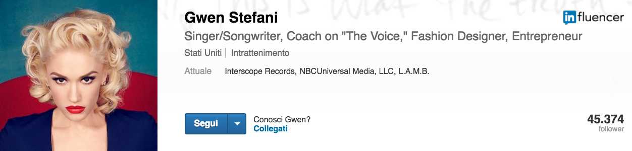 Gwen_Stefani_su_linkedin