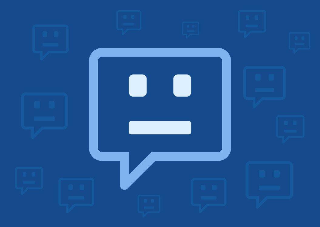 Chatbot / chat bot / chatterbot flat vector illustration for websites