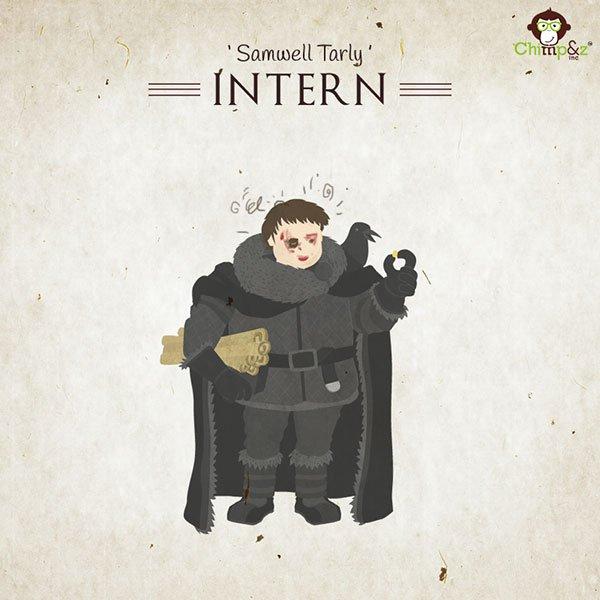 Se i personaggi di Game of Thrones lavorassero in un’agenzia pubblicitaria