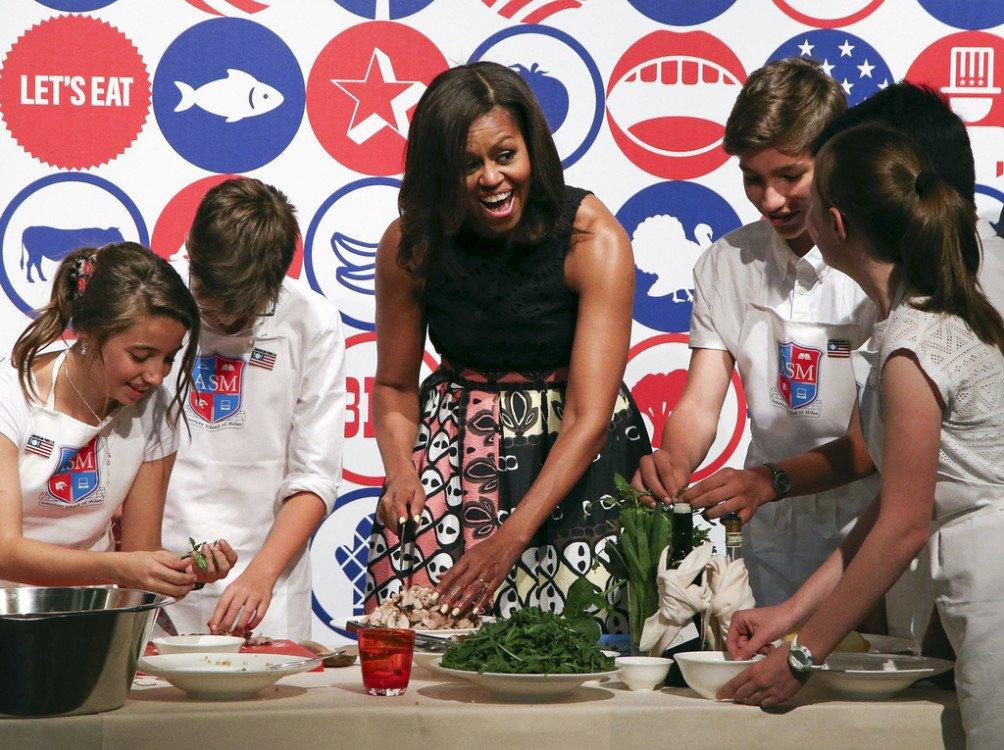 Michelle Obama e il marketing che renderà l'America più sana