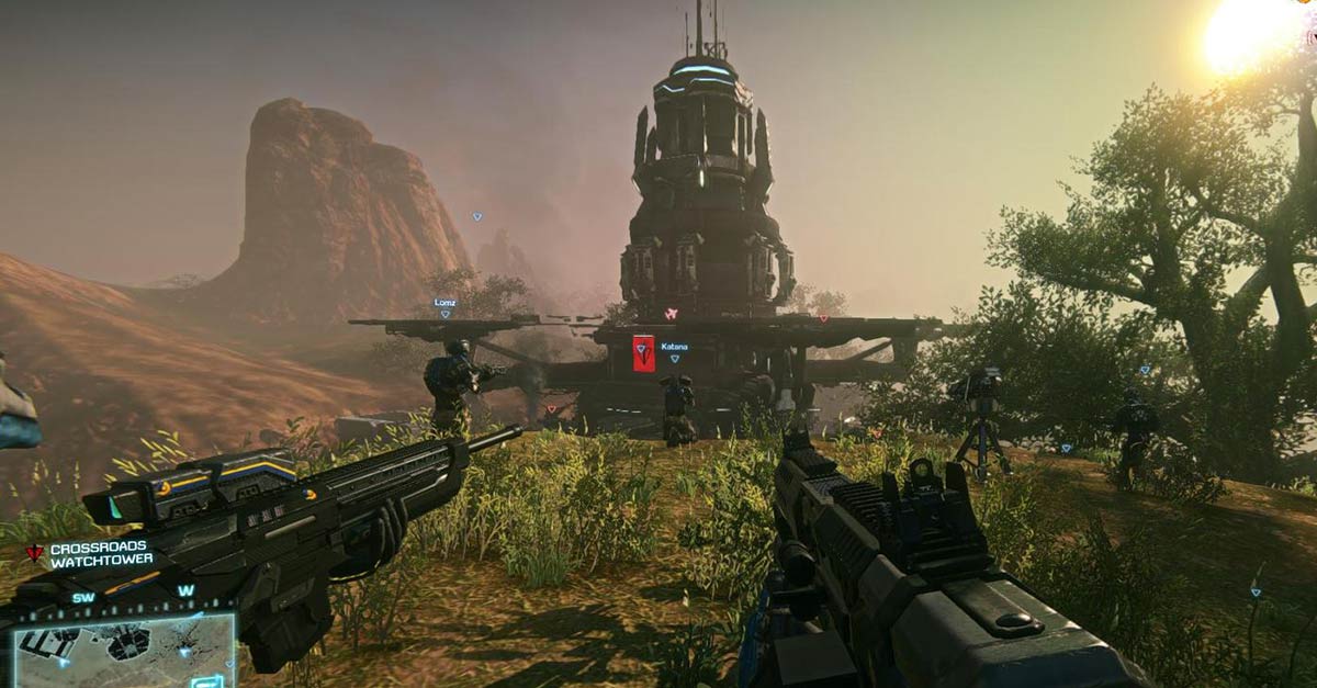 planetside 2 gameplay