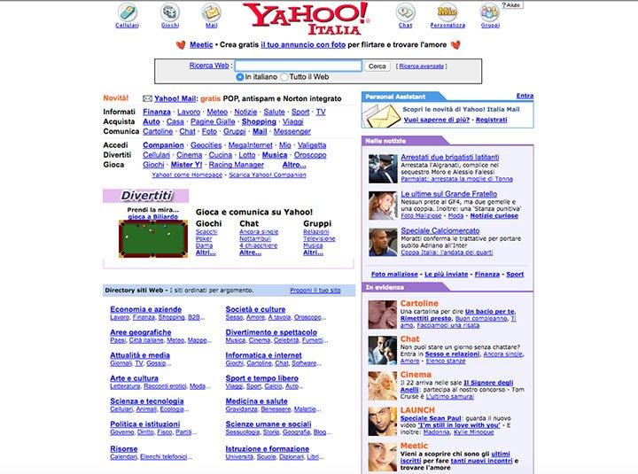 yahoo design