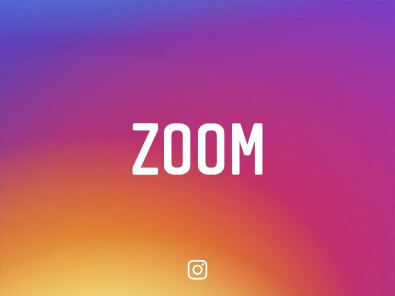 arriva lo zoom su instagram