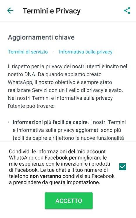 whatsapp privacy policy